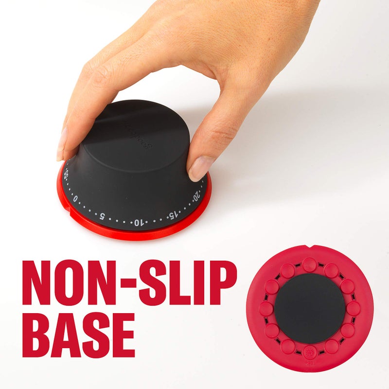 GoodCook Touch 60-min Timer, Magnetic Non-slip Base - Image 3